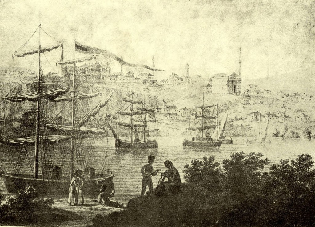 Braila la 1826, chiar inaintea distrugerii sale