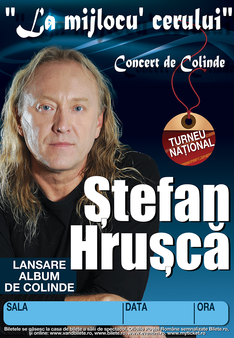 Eveniment - Stefan Hrusca, in concert la Braila pe 27 Noiembrie